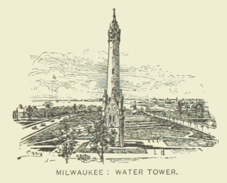 Milwaukee Water Tower Etching